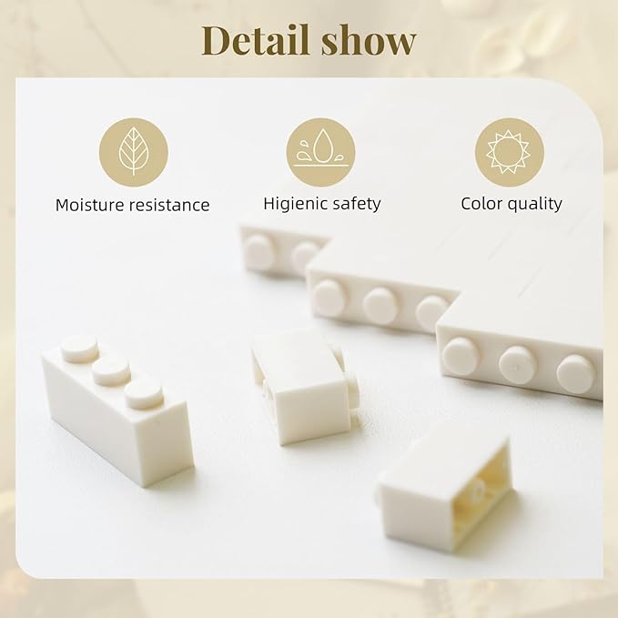 Custom Building Brick Personalized Photo Block Puzzle Valentines Day Gifts Building Block Family Portrait Photograph DIY Gifts for Women, Men,Kids Horizontal Shaped Brick Puzzle (Rectangular)