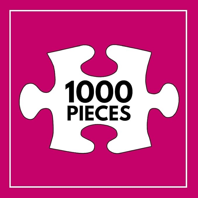 Cross & Glory - Rainbow of Flowers - 1000 Piece Jigsaw Puzzle for Adults | Stunningly Vibrant Colors | Challenging Brain Exercise for Puzzle Lovers