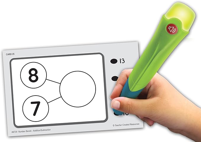 Teacher Created Resources Power Pen Learning Cards: Number Bonds - Addition & Subtraction Grades 1+ (TCR6720)
