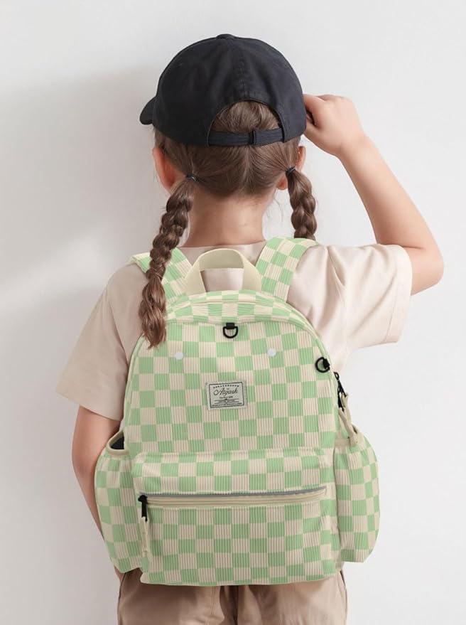 Corduroy Toddler Backpack for Boys 2-5: Preschool Backpack for Boys