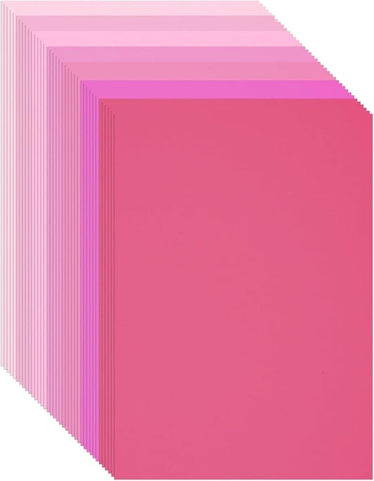 Construction Paper 8.5inx11in,70 Sheets,Set of 7 Colors 178GSM/65LB Heavyweight Construction Paper,Crafts,Arts,School Classroom Art Supplies Assorted Colors Bulk Paper