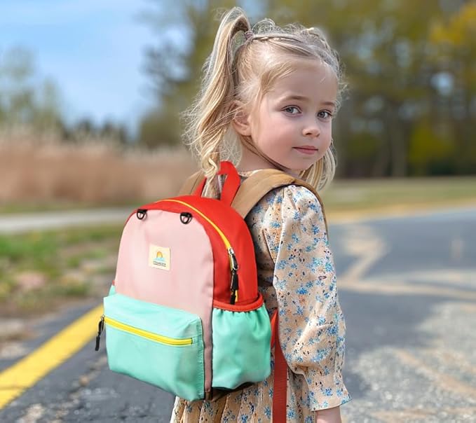 STEAMEDBUN Toddler Backpack for Girls 2-4: Preschool Kindergarten Backpacks - 12 inch Daycare Backpack