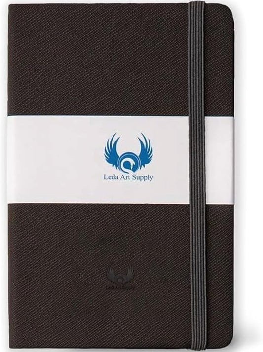 Pocket Sketch book - Thick Drawing Paper for Marker Watercolor Pencil Mixed Media - 160 Blank Pages - Small Size, Ideal for Artists - Drawing Notebook, 3.5 x 5.5 Art Journal