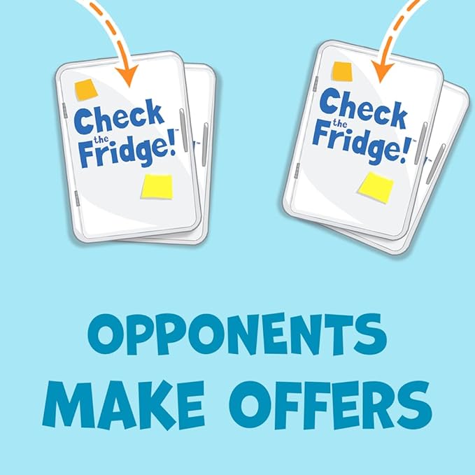 Melon Rind Check The Fridge, Math Game for Kids Adding to 25, Educational, Fun Card Game to Develop Math Skills with Confidence, for 3-6 Players, Perfect for Family Fun, Ages 8+