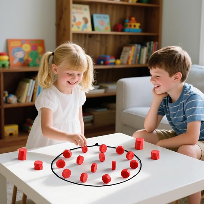 Magnet Game - Magnetic Chess Game for Kids & Family | Magnetic Strategy Game | Brain Teaser Puzzle for Ages 3+ | Camping, Travel Games
