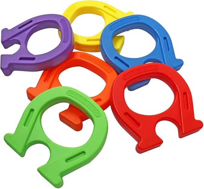 Children's Magnetic Toy, Horseshoe Magnet, Exercise Children's Hands-on Skills, 6 Packs