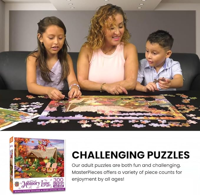 Masterpieces 300 Piece EZ Grip Jigsaw Puzzle - Summer Celebration - 18"x24"