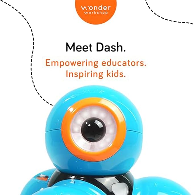 2 Dash Robot Wonder Pack Deluxe – Coding Educational Bundle for Kids 6+ - Launcher Toy, Sketch Kit Drawing, Gripper Building