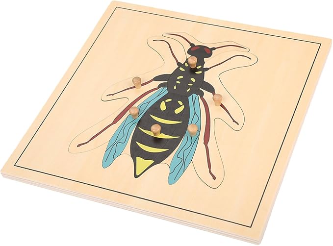 MEYOR Montessori Wasp Puzzle for Early Preschool Education Learning Toys