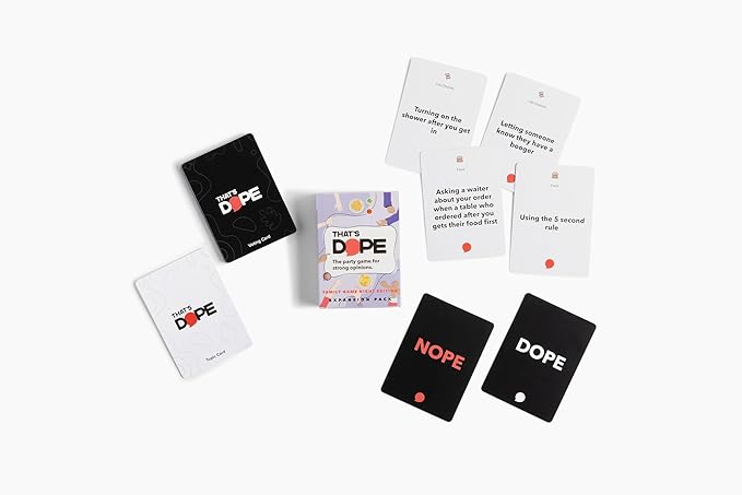That's Dope: The Party Game for Strong Opinions • Family Game Night Edition