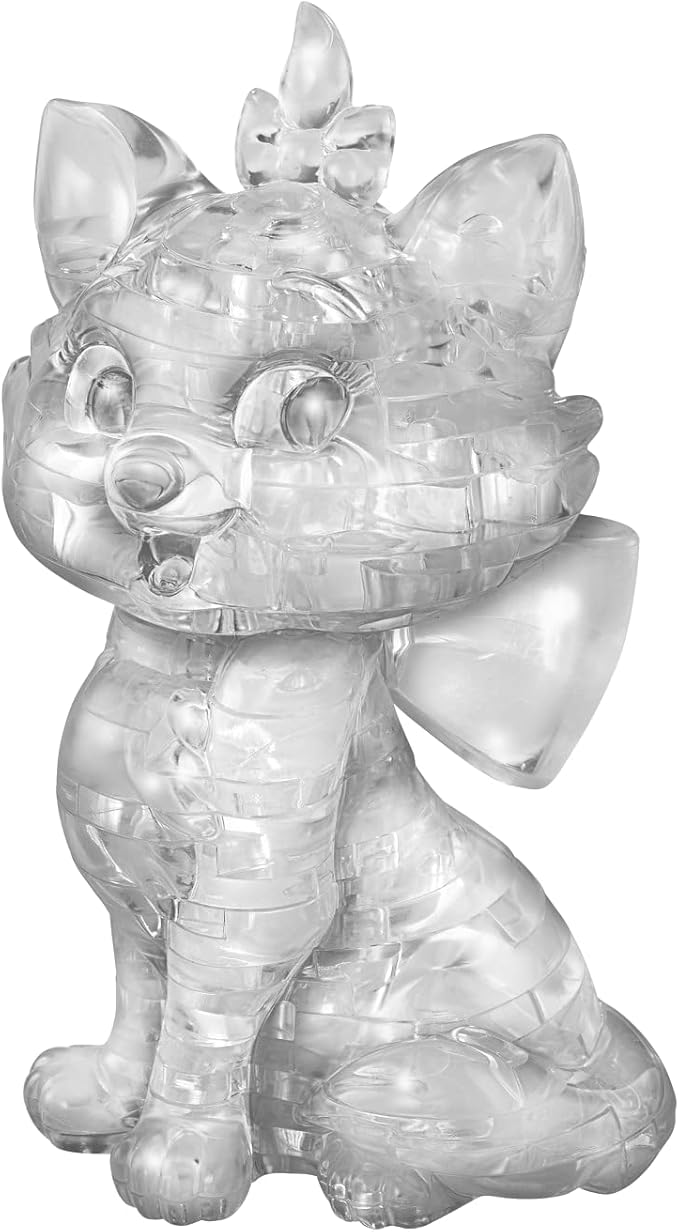 BePuzzled | Disney Marie Original 3D Crystal Puzzle, Ages 12 and Up