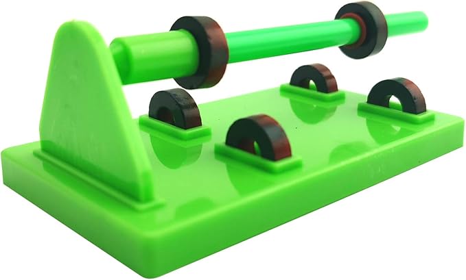 EUDAX Labs Junior Science Magnet Set for Education Science Experiment Tools Icluding Bar/Ring/Horseshoe/Compass Magnets
