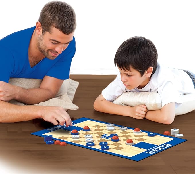 MasterPieces NCAA Kentucky Wildcats Checkers Board Game , 13" x 21"
