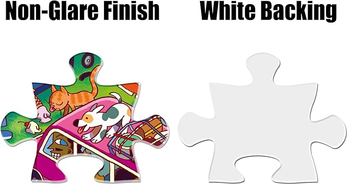 Antelope - 1000 Piece Puzzle for Adults, Drive-in Movie Jigsaw Puzzles 1000 Pieces - 1000 Pieces High Resolution, Matte Finish, Smooth Edging, No Dust Puzzle