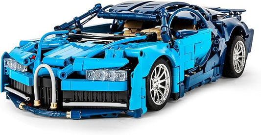 Bluce Sports Car MOC Building Blocks Kit, 1:14 Scale Sports Car Model Toys(1355 Pcs)，Gift for Adults and Kids