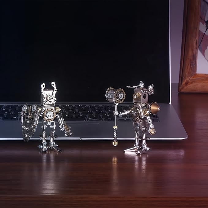 3D Metal Puzzle for Adults, Metal Model kit, combinable 3D Puzzle, 3D Mechanical Saint Puzzle, Fun DIY Assembly - The Best Gift for Men