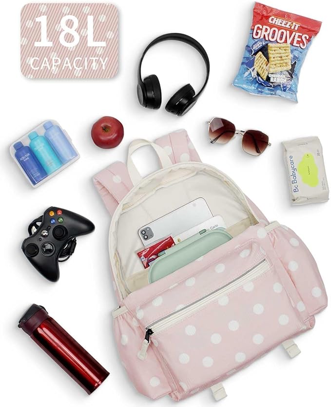 Corduroy Kids Backpack for Boys 6-10: Boys Girls Backpacks for Elementary Kindergarten 15” H Fit Folder