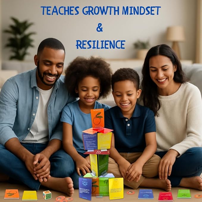 MAD SMARTZ TOWERZ an Interpersonal Skills Card Game for Anger & Emotion Control, Empathy, & Social Skills; Top Educational Learning Resource for Kids & Adults; Fun for School and Therapy