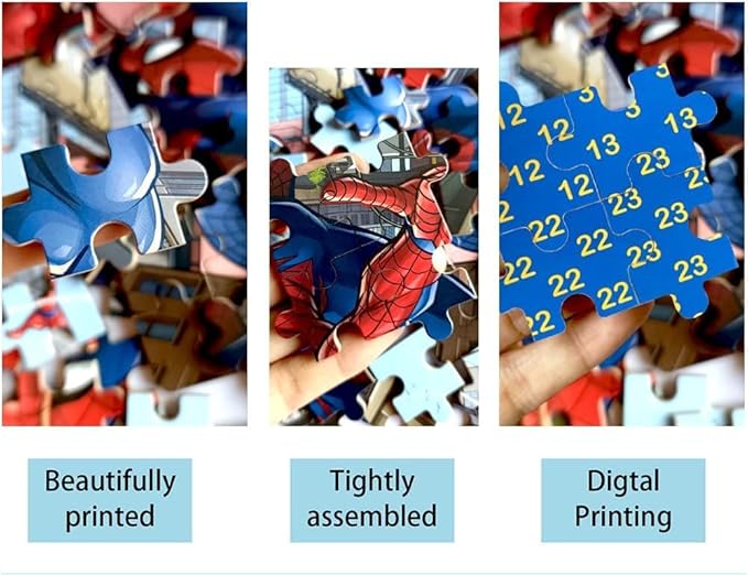 60 Piece Educational Puzzles for Kids Ages 4-8 Jigsaw Puzzle Games in Reusable Metal Box, Learning Toys with Extra Thick Safe Pieces for Boys & Girls