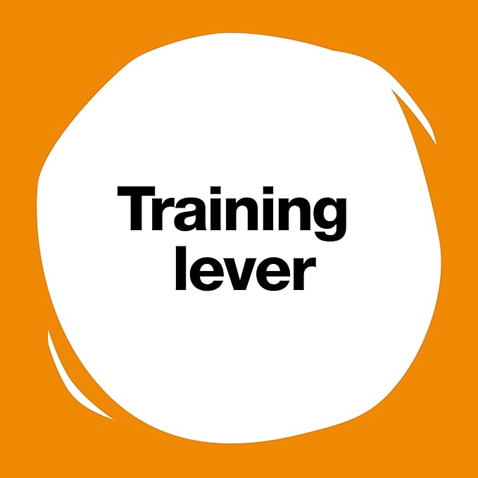 Fiskars Training Scissors for Preschoolers Ages 3+, Small Kids Safety Scissors with Training Lever, Easy to Use, Preschooler Art Supplies, Back To School, Red