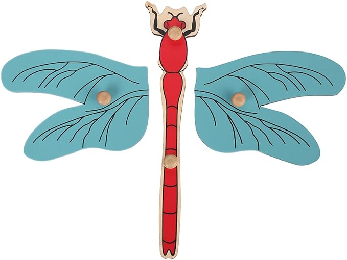 MEYOR Montessori Dragonfly Puzzle for Learning Toys