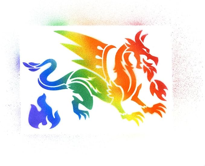 Crayola Marker Airbrush Spray Art Kit, Battery-Powered Sprayer with 8 Washable Markers & 5 Stencils, DIY Craft Set for Kids, Gift for Boys & Girls, Ages 6+