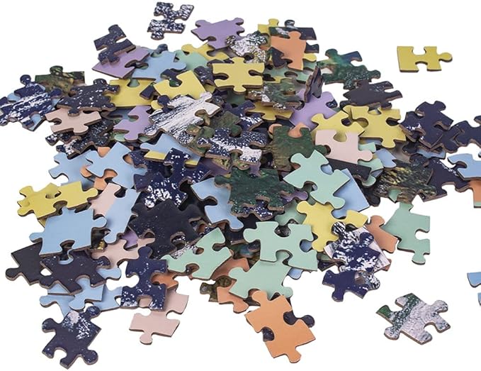 MaxRenard Game 1000 Pieces Jigsaw Puzzle Round Puzzle Toy The Earth