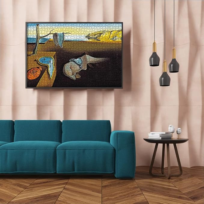 MaxRenard Game 1000 Pieces Jigsaw Puzzle Fine Art Collection Toy Salvador Dali The Persistence of Memory