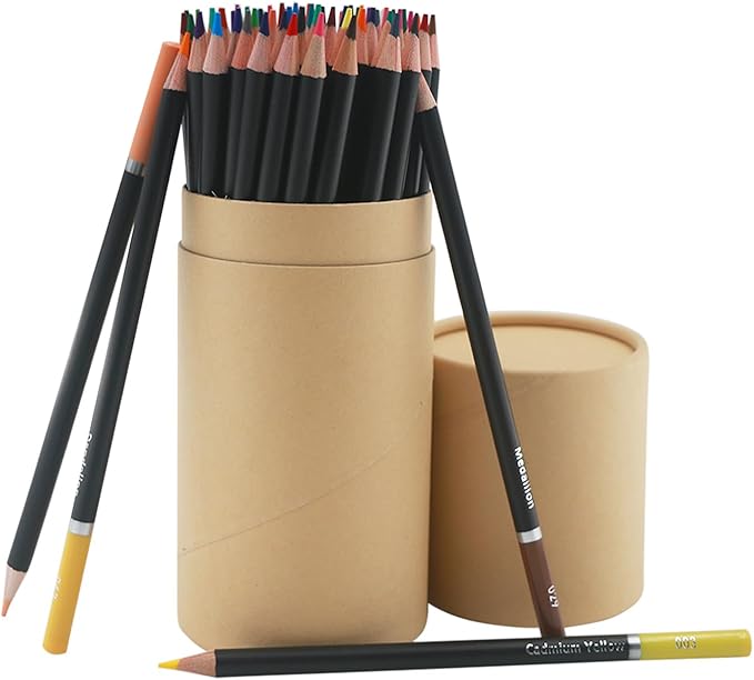 Colored Pencils for Adult Coloring Books, 72 Colors Drawing Pencils with Oil-Based Cores, Professional Art Supplies for Artists, Coloring Pencils for Adults, Color Pencils Set for Beginners and Teens.