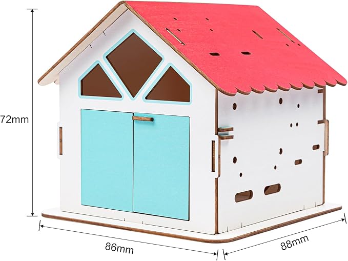 ELECFREAKS Smart Home Material Pack for Elecfreaks Sensors/Breakout Board/Servo (Not Include Sensors and microbit)