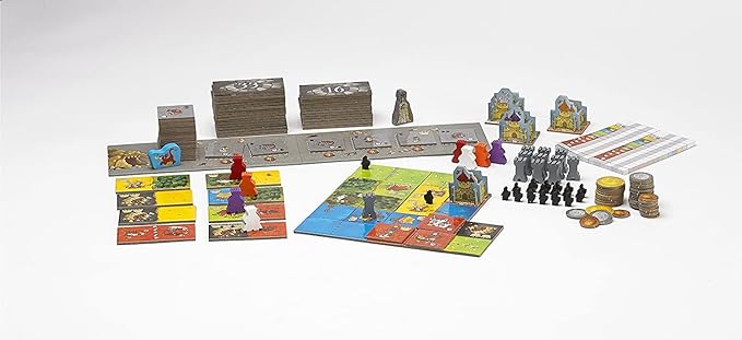 Blue Orange Games Queendomino Board Game - Family or Adult Strategy Board Game for 2 to 4 Players. Recommended for Ages 8 & Up