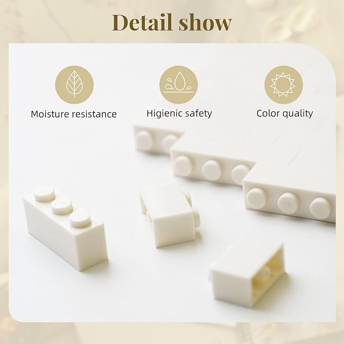 Custom Building Brick Personalized Photo Block Puzzle Valentines Day Gifts Building Block Family Portrait Photograph DIY Gifts for Women, Men,Kids Horizontal Shaped Brick Puzzle (Heart Shaped)