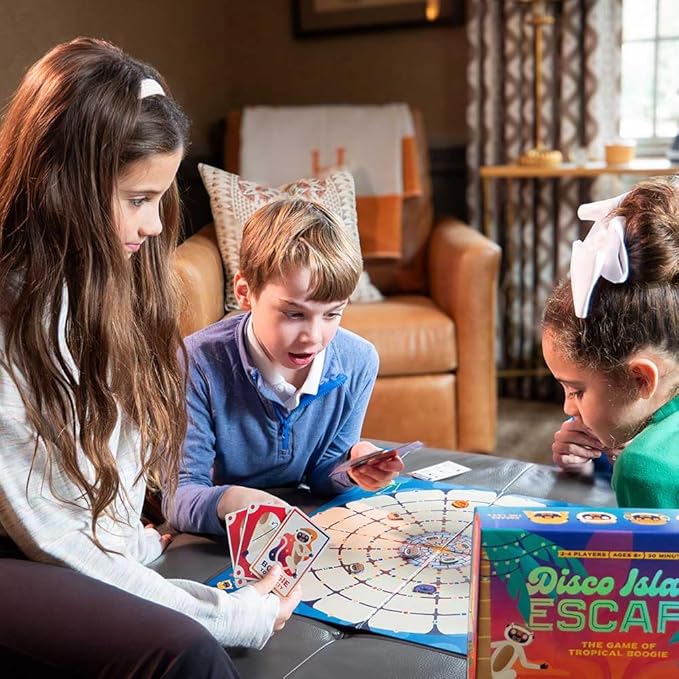 Hootenanny Games Feelin' Cute & Disco Island Perfect Family Games | Board Game | 2-8 Players