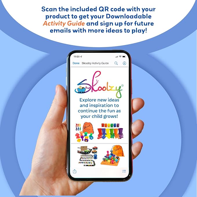 Skoolzy Lacing Beads 30 Pcs for Montessori Toys for 3 Year Old and Toddler Crafts Ages 2-4 with Beads for Kids Learning and Travel Activities Fine Motor Skills Toys