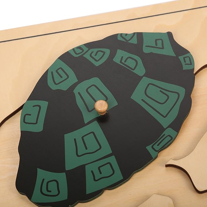 MEYOR Montessori Turtle Puzzle for Early Preschool Education Learning Toy