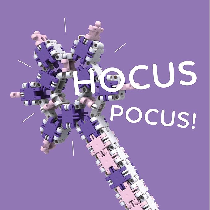 Nano Clics Fantasy Builders 125, Construction Toys for Children Ages 8 and up, Creative Educational Toys in a 125 Piece Set, Building Blocks for Girls and Boys, Durable Toys