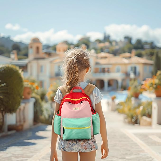 STEAMEDBUN Kids Backpack for Girls 4-6: Girls Backpacks for Elementary - 15 inch Backpack for Kindergarten