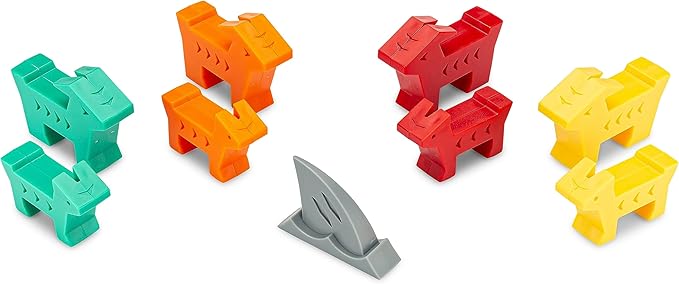 Hootenanny Games Floats McGoats Board Game | Build a Raft & Save Your Goats | Perfect for Family Games | 2-4 Players, Ages 10+