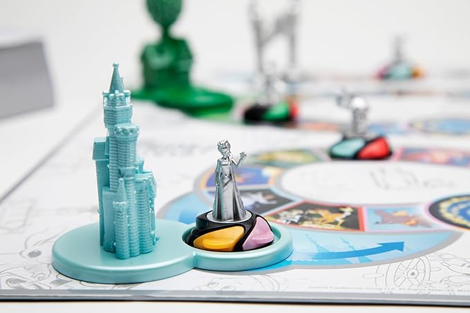 PlayMonster The Magical World of Disney Trivia Games – Board Games for Family Night, Family Games, Multi-Player Board Game, Family Board Game, Travel Games, Disney Game, Ages 6+