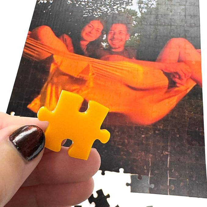 Custom Photo Puzzle from Picture | Upload Your Photo and Choose Color | 240 Piece Personalized Puzzle for Adults Teens Acrylic Puzzle Birthday Gifts for Men Women