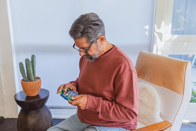 Educational Insights BrainBolt Boost - Handheld Memory Game with Light and Sound, Electronic Brain Games, Single Player Brain Teasers for Kids Teens, & Adults, Gamer Gifts for Boys & Girls Ages 5+