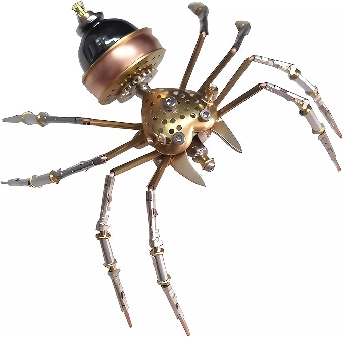 Mechanical Metal DIY 3D Insect Brass Puzzle (Jumping Spider)