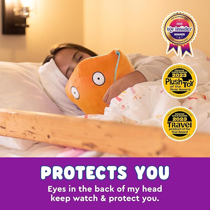 Weighted Plush Toy – Machine Washable Calming Stuffed Animal for Kids – Arms and Body are Weighted to Give a Realistic Hug – Soft Companion for Playtime, Naptime & Travel (Zeek)