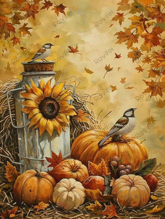 Thanksgiving Day Puzzles for Adults 1000 Pieces Vintage Farm Puzzles for Kids, Perfect for Challenging Nights - for Room Decor Home Decor Wall Decor - Gifts for Puzzles Lovers 30x20 inch