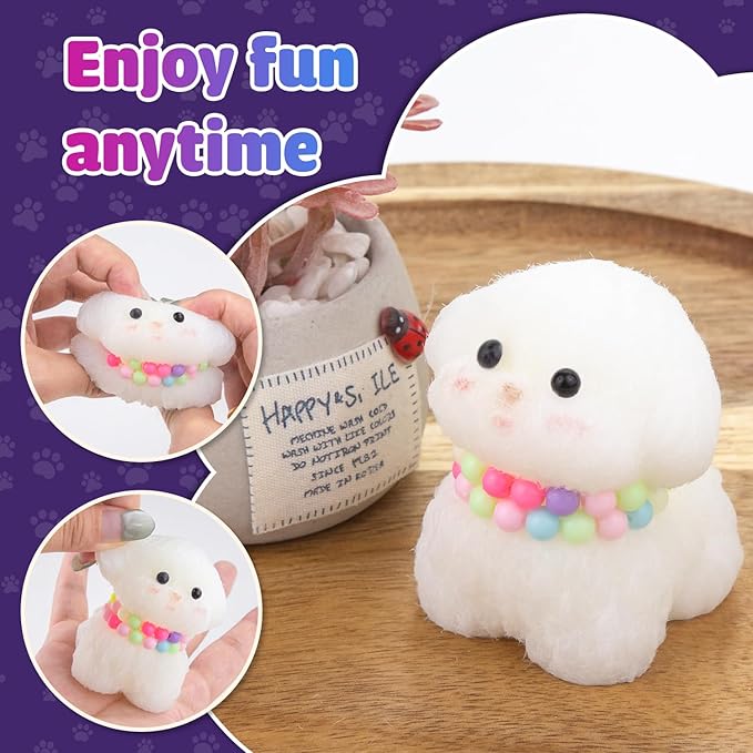Taba Squishy Kit - 10 oz DIY Liquid Silicone Mold for Squishy Making, Arts and Crafts for Kids,Beginner Friendly Molds for Dog and Cat Paw Lovers