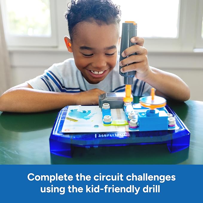 Educational Insights Design & Drill Adventure Circuits, STEM Toy, 63 Pieces, Ages 5+