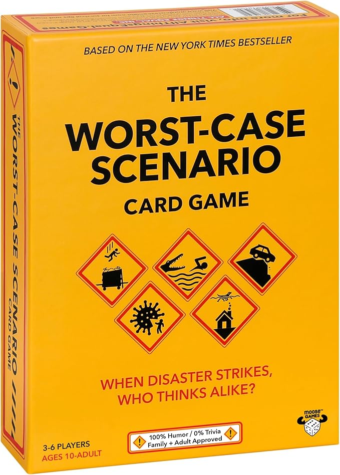 The Worst-CASE Scenario Card Game - All New Family/Party Game | 0% Trivia, 100% Humorous Fun