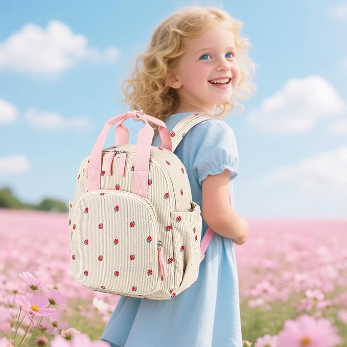 Bluboon Toddler Backpack for Girls Boys 2-4 Cute 12" Preschool Kindergarten Backpacks Kids Daycare Bags School Travel