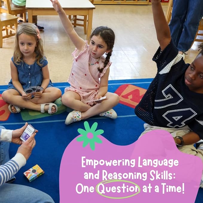 What Doesn't Belong? Educational Card Game for Kids – Fun Logic & Critical Thinking Game for Preschool & Kindergarten – Speech Therapy, Homeschool & Classroom Learning Activity