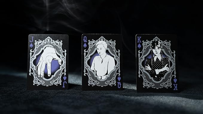 Bicycle Wednesday Addams Playing Cards, 1 Deck